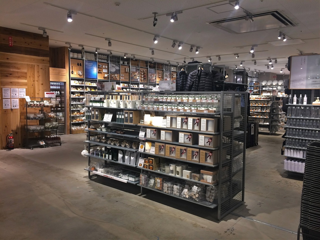 無印良品の店内写真